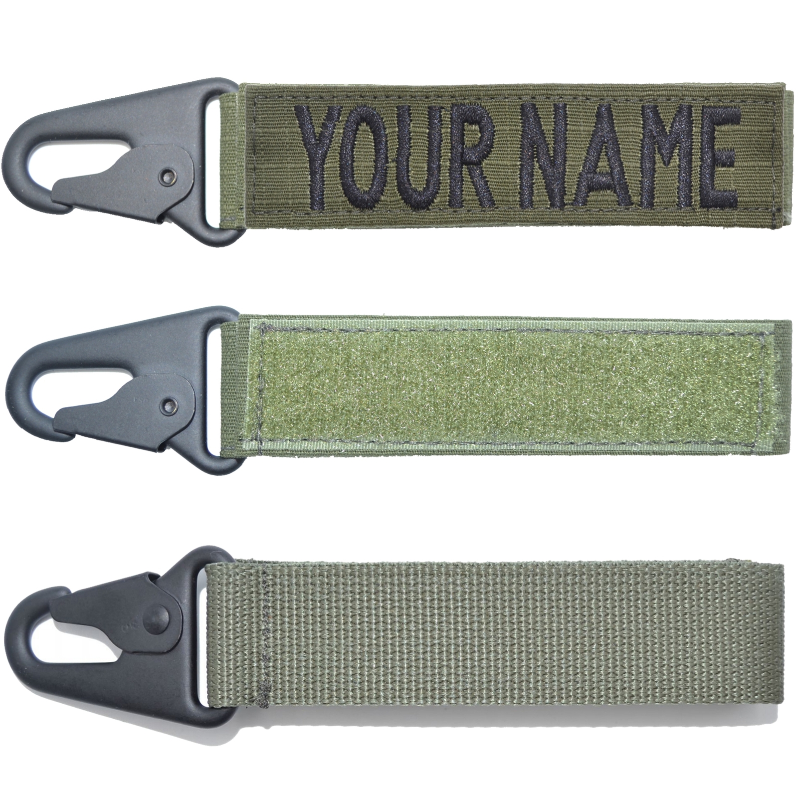 Custom Name Tape Key Chain