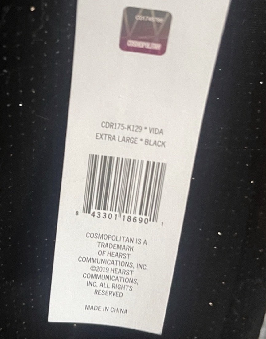 Cosmopolitan X Dress The Population Vida Dress Sz XL RUNS SMALL PTP 17.5”