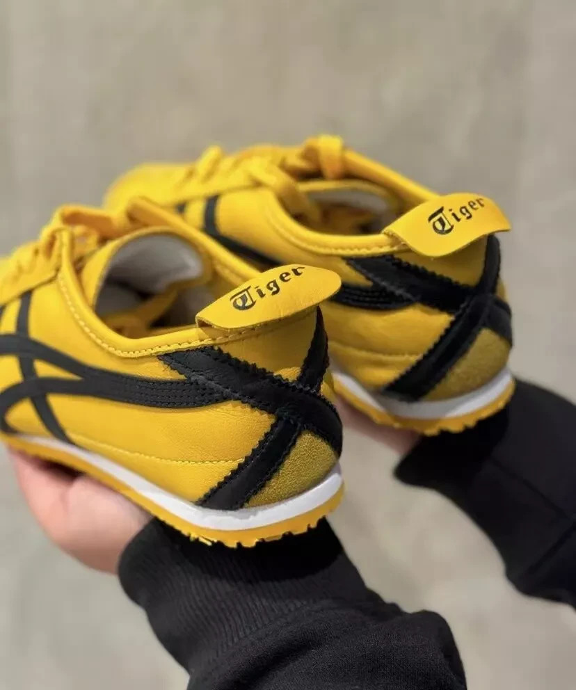 Authentic Onitsuka Tiger MEXICO 66 1183C102 751 YELLOW BLACK Sneakers Shoes