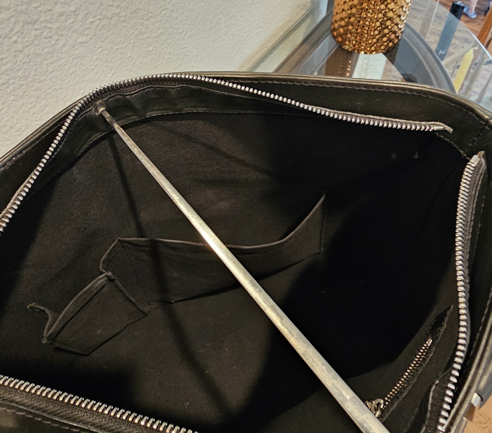 Louis Vuitton Monogram Mat Wilwood Tote Bag and Tri-fold Wallet