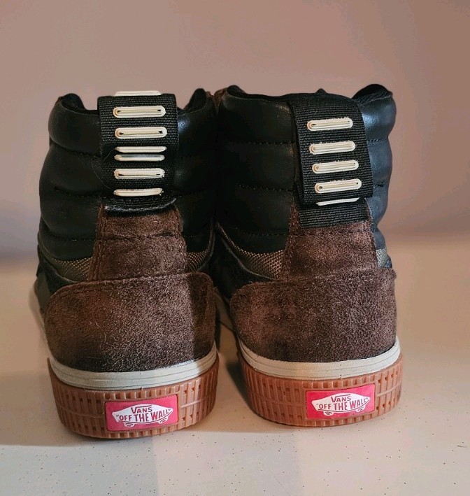 Vans 2021 STATIC MTE CC Water Resistant Suede Brown/Green/Black M US 7.5/ W 9.0