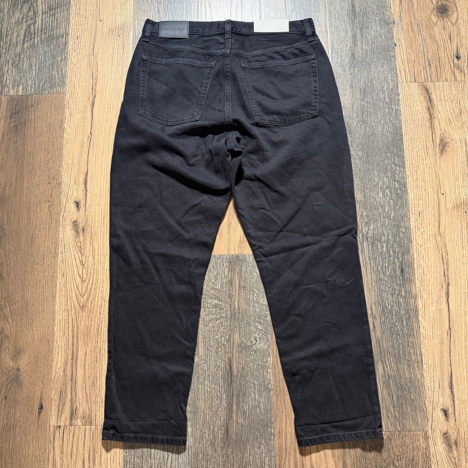 Everlane The Super Soft Straight Leg Jean Women’s Size 30 Reg in Black NWT!