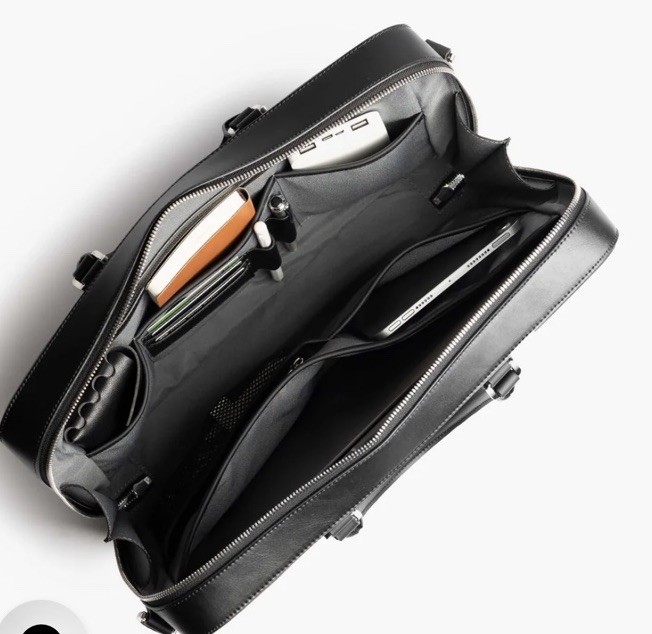 Maverick & Co Delta Leather Briefcase