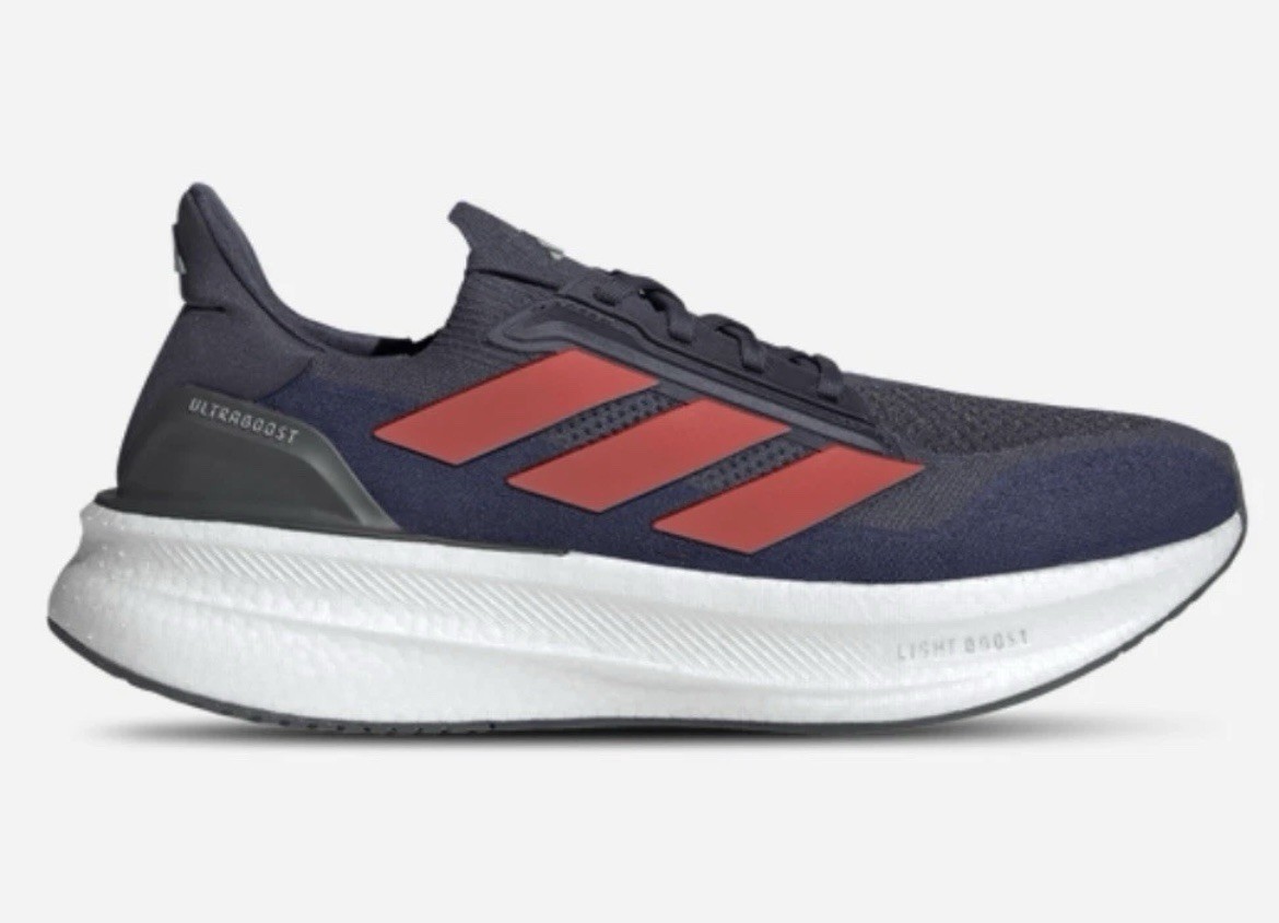 Adidas UltraBoost 5X Lucid Blue Red JS1929 Running Shoes Men’s Sizes NEW