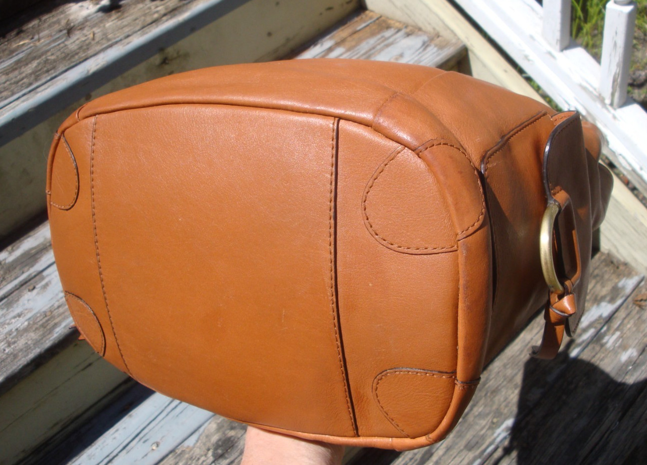 RADLEY LONDON Light Brown Leather Hoho Handbag Shoulderbag Large Tote Purse Boho