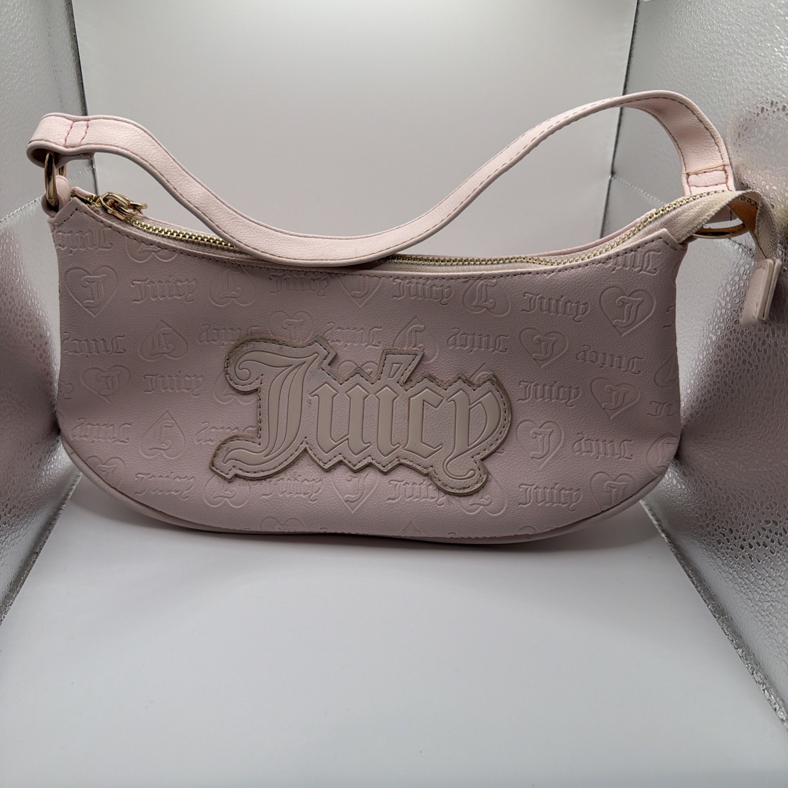 Juicy Couture Blush Upgrade U Bag and Matching Wallet Set