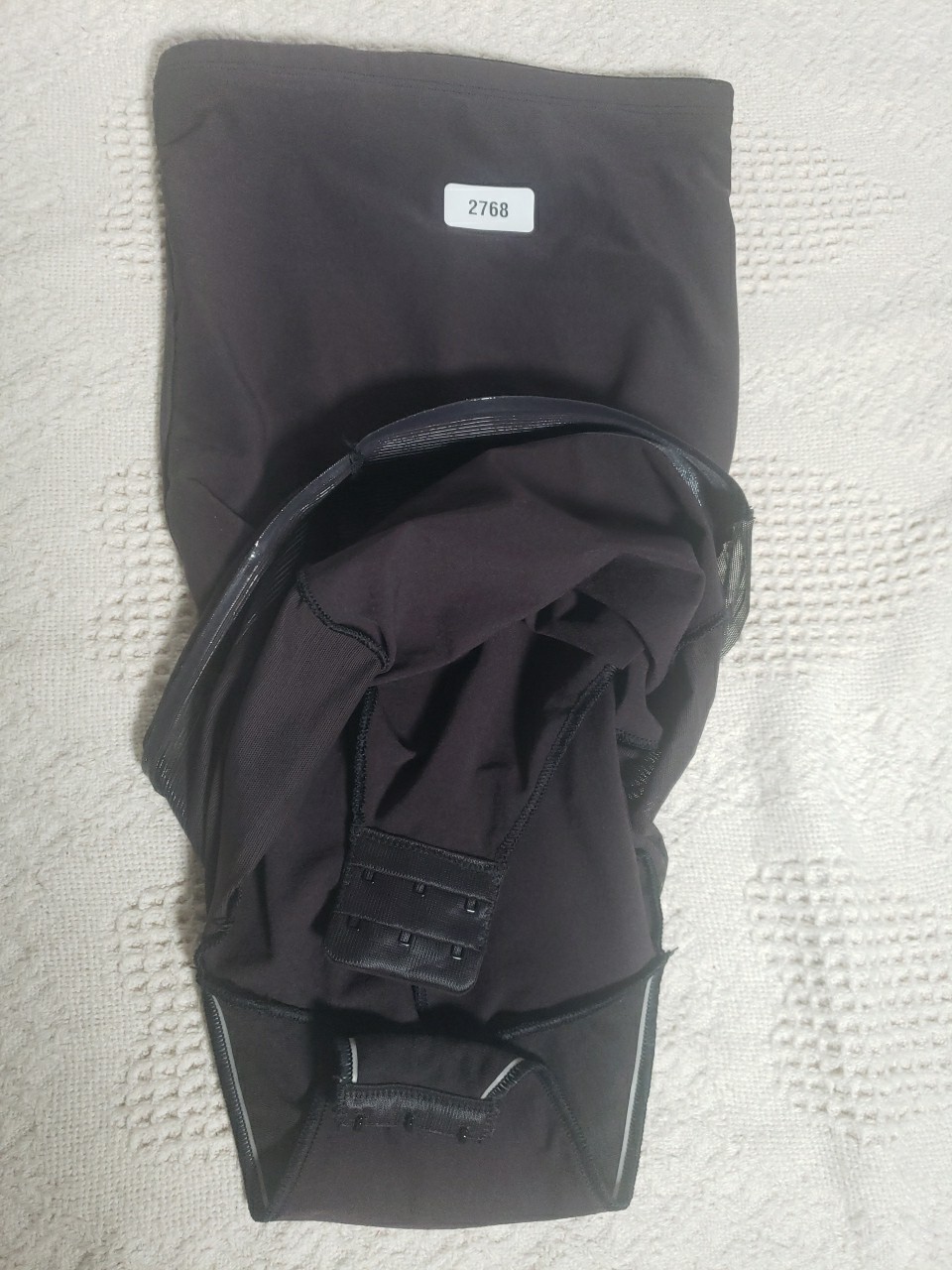 SlimShaper by Miracle Brands Womens Sheer Booty Lift Shortie Black Size Small