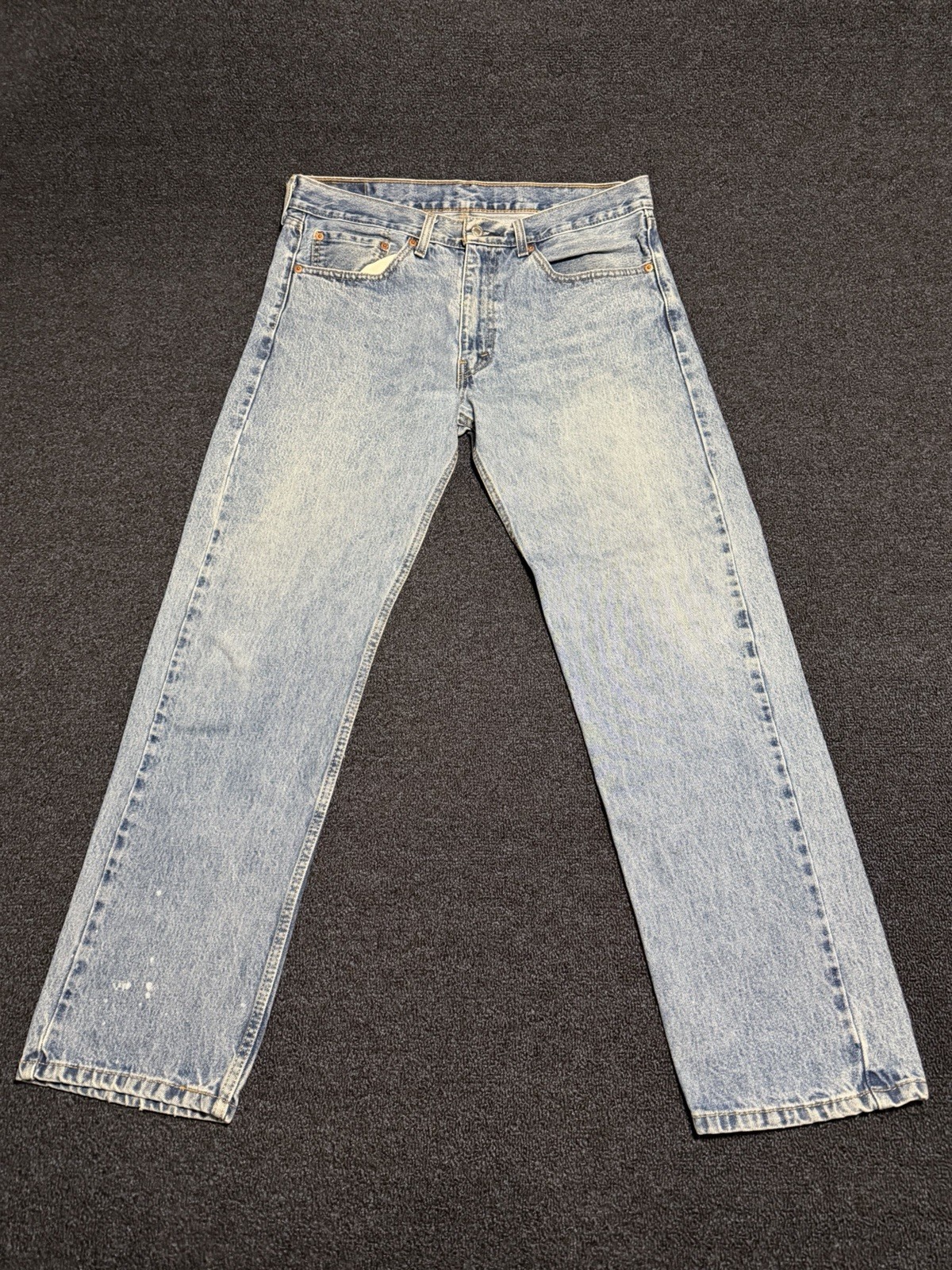 Levi’s® 505® Men’s Regular Fit Jeans Light-Stonewash, 36×32
