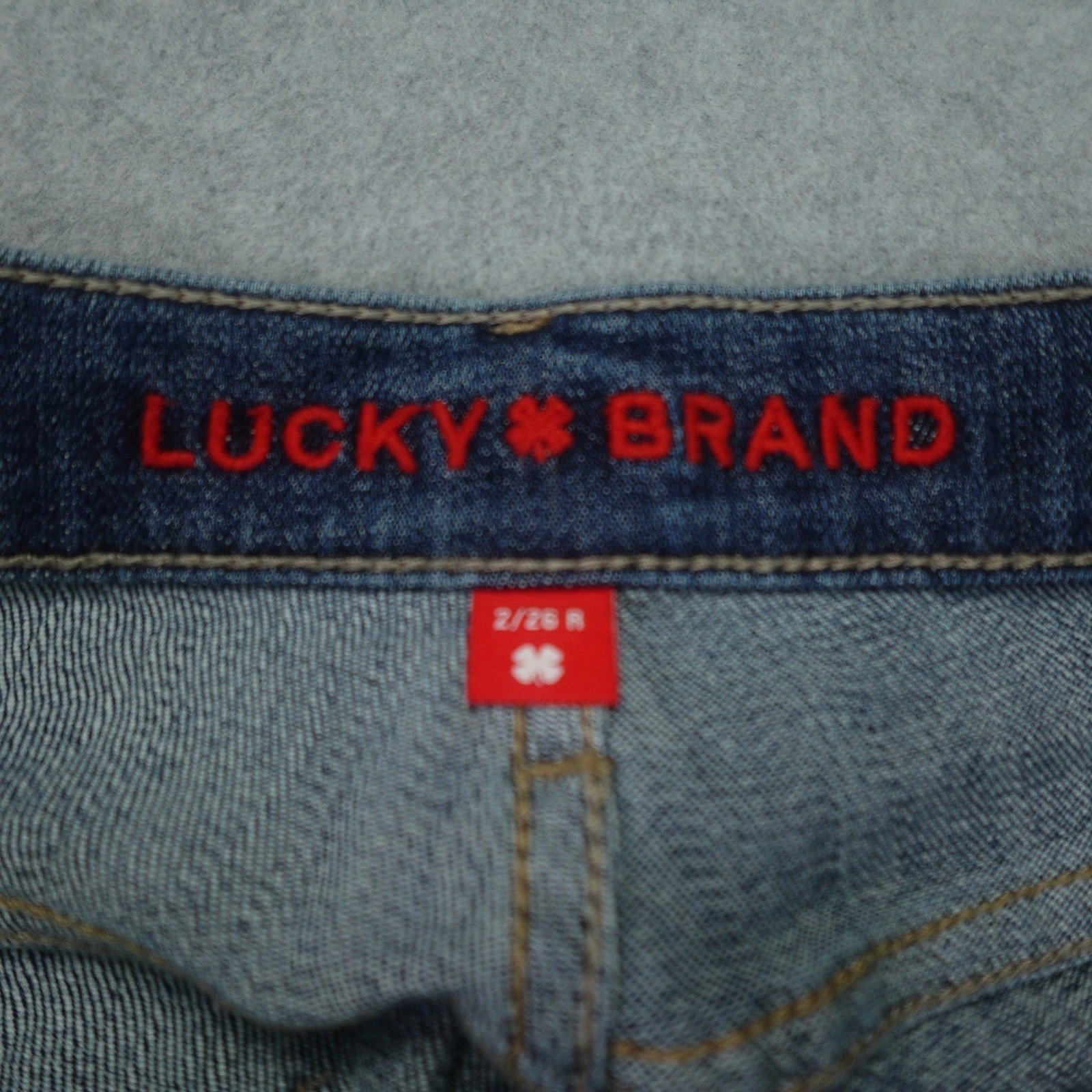 Lucky Bran Jeans Womens 2/26 R Blue Sweet Mid Rise Boot Classic Denim
