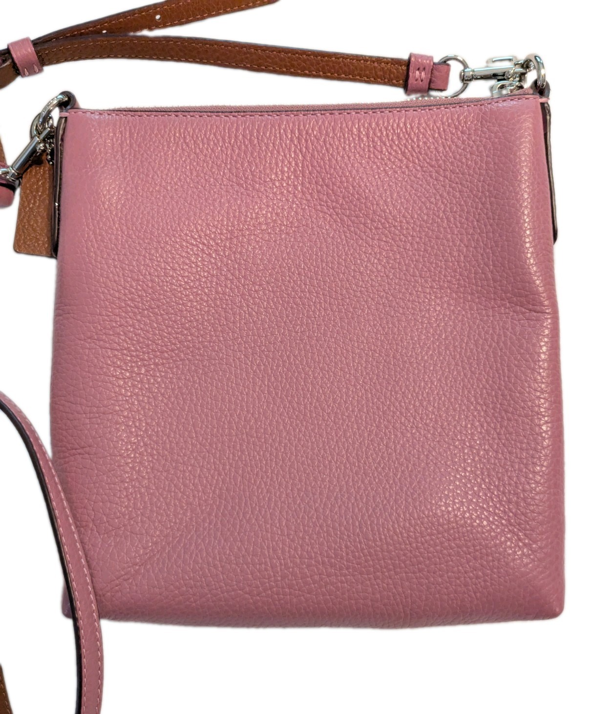 COACH x Disney Pink Minnie Mouse Crossbody Bag Leather Purse