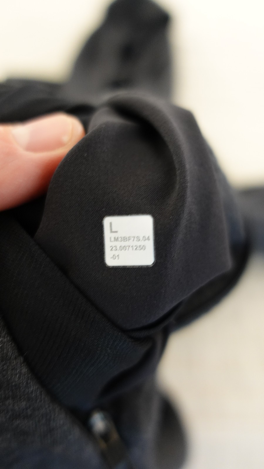 Lululemon Hoodie Mens Large Gray At Ease Textured Double Knit Pullover