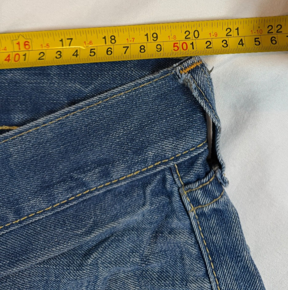 Type 1 One Real Loose Levis Mens 40×31 Blue Jeans RARE Y2K Wide Baggy Vintage
