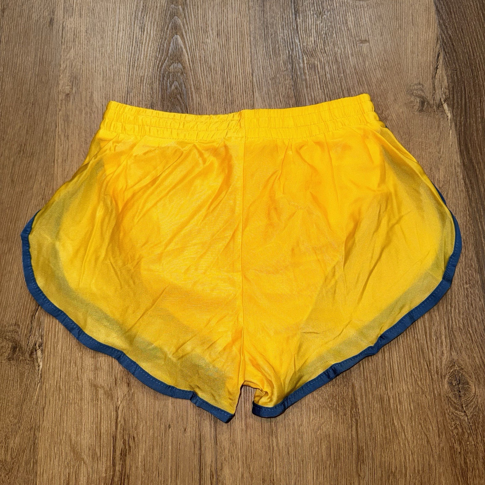 Vtg 70s 80s Running Shorts Mens Sprinter Split Side Thin Nylon Gym NOS Large