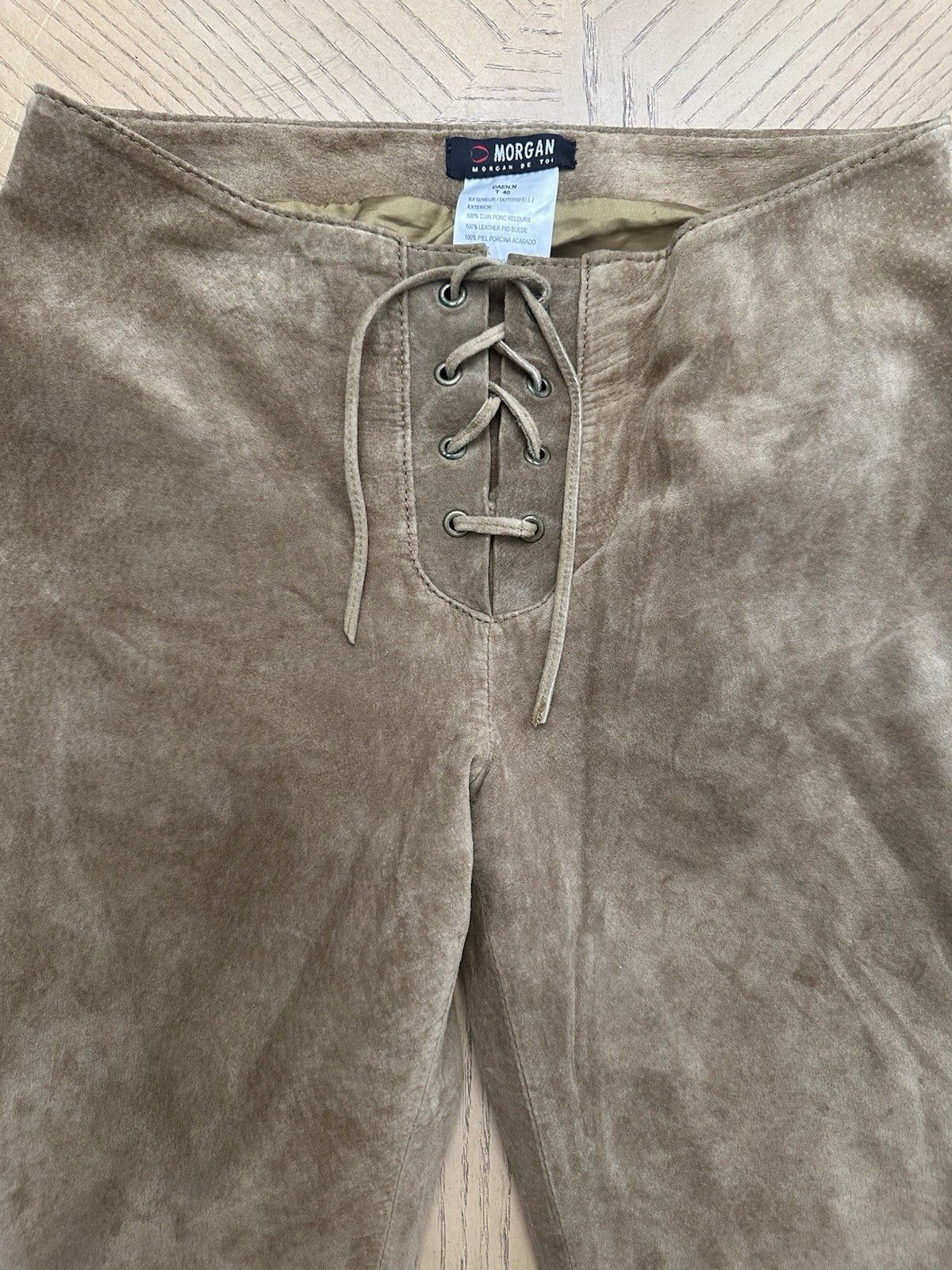Morgan De Toi Suede Pants