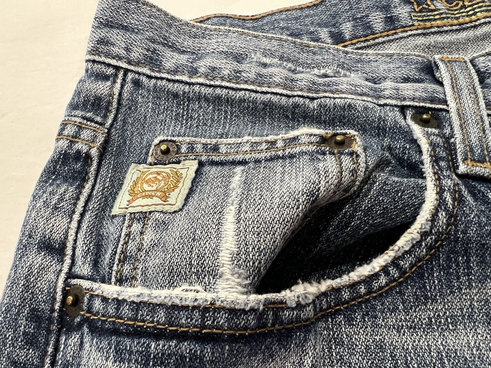 Cinch MB91334003-G 100% Cotton Straight Leg Blue Jeans Mens 34×36