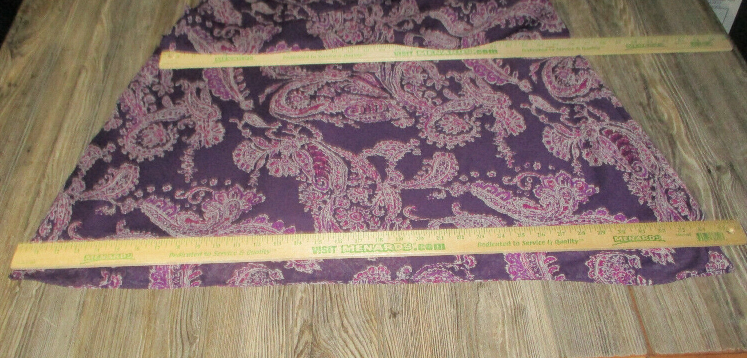 Studio I Womens Plus Sz 14W Sleeveless Maxi Purple Paisley Dress Fairy Grunge