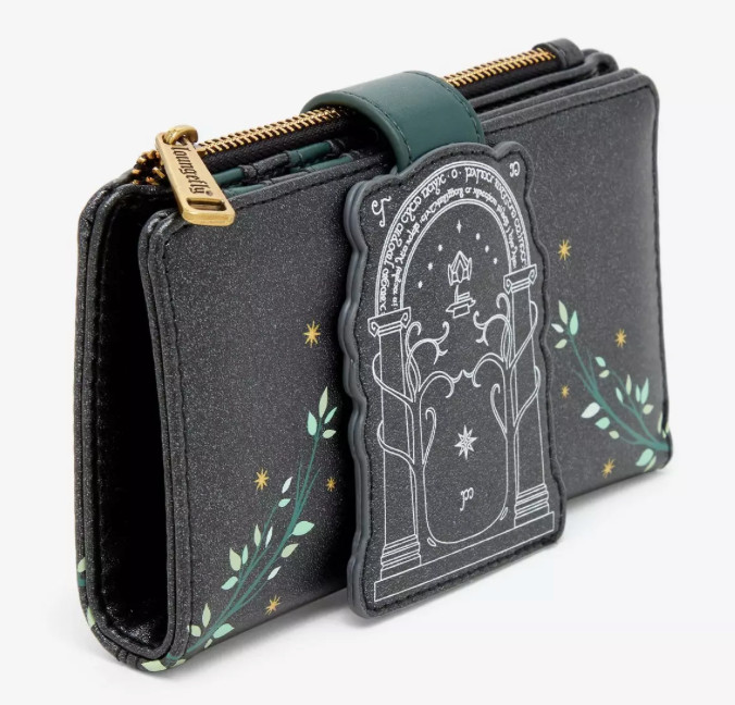 EXCLUSIVE Loungefly Lord Rings LOTR Doors Durin Backpack Sling Wallet GLOW 3PCS