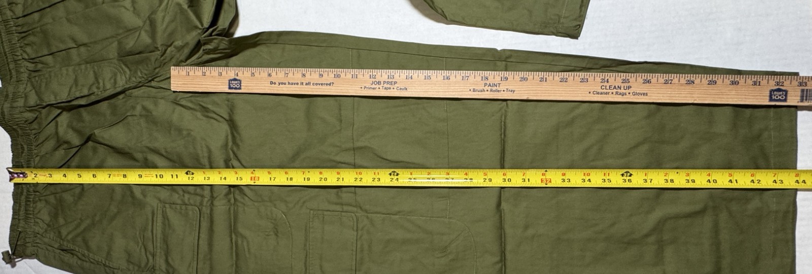 WESC Olive Green Parachute Utility Cargo Pants Unisex Mens XL/ Womens XXL – NWT