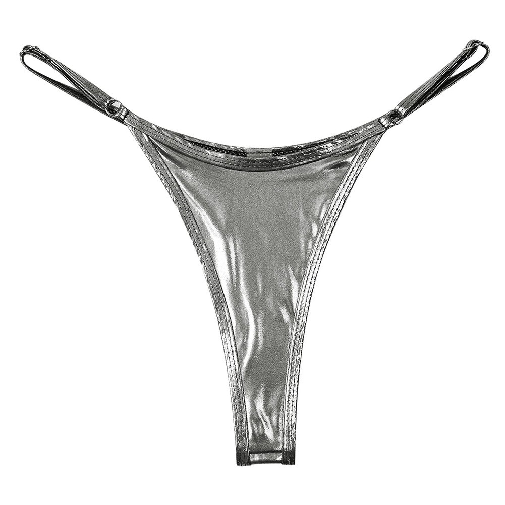 Sexy Thong Sequins Thong All Seasons Breathable Casual Style Polyester Fabric