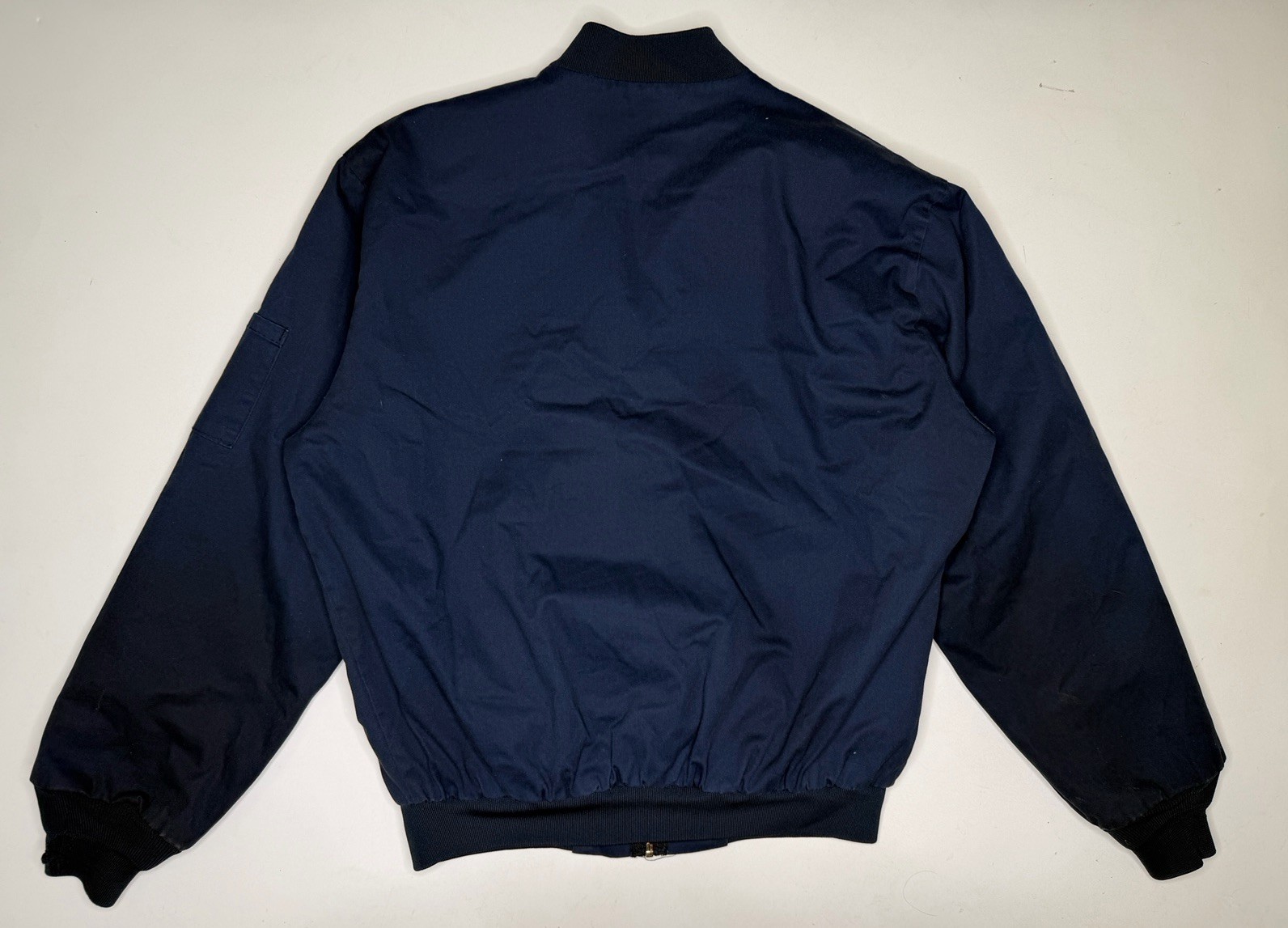 Vintage Mercedes Benz Diesel Trucks Mechanic Work Jacket Gray | L