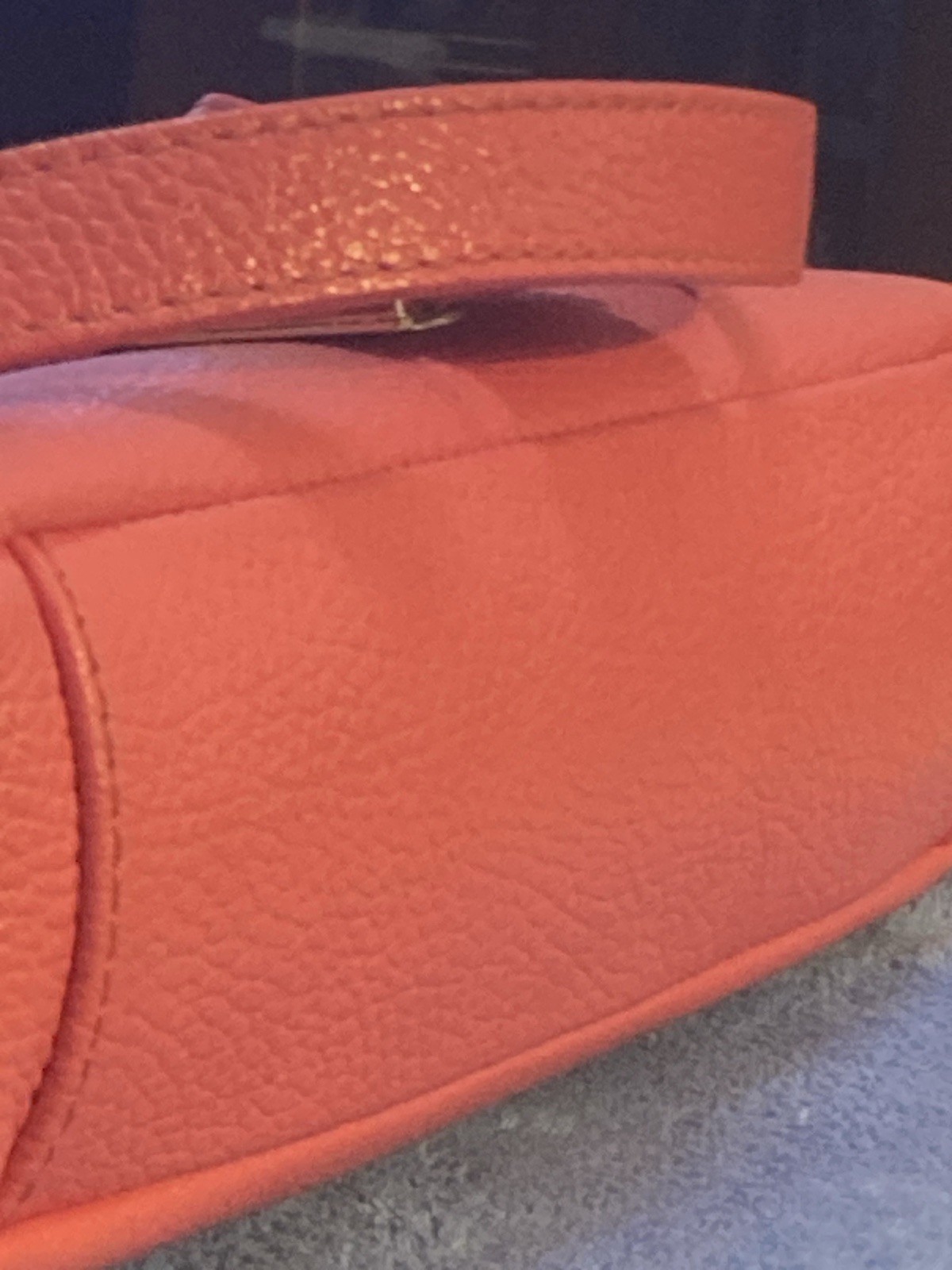Genuine leather handbag made in italy