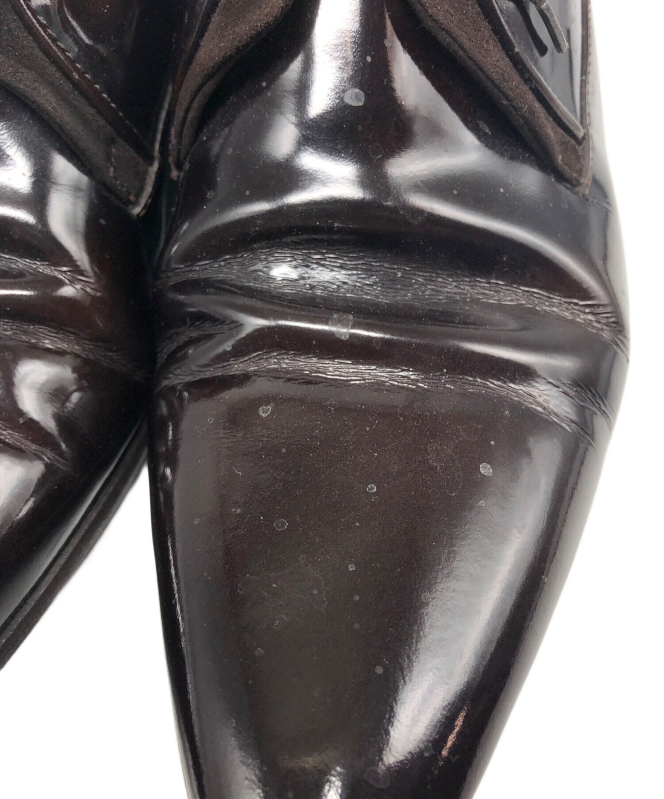 Dolce & Gabbana 3-Hole Enamel Shoes BFl26
