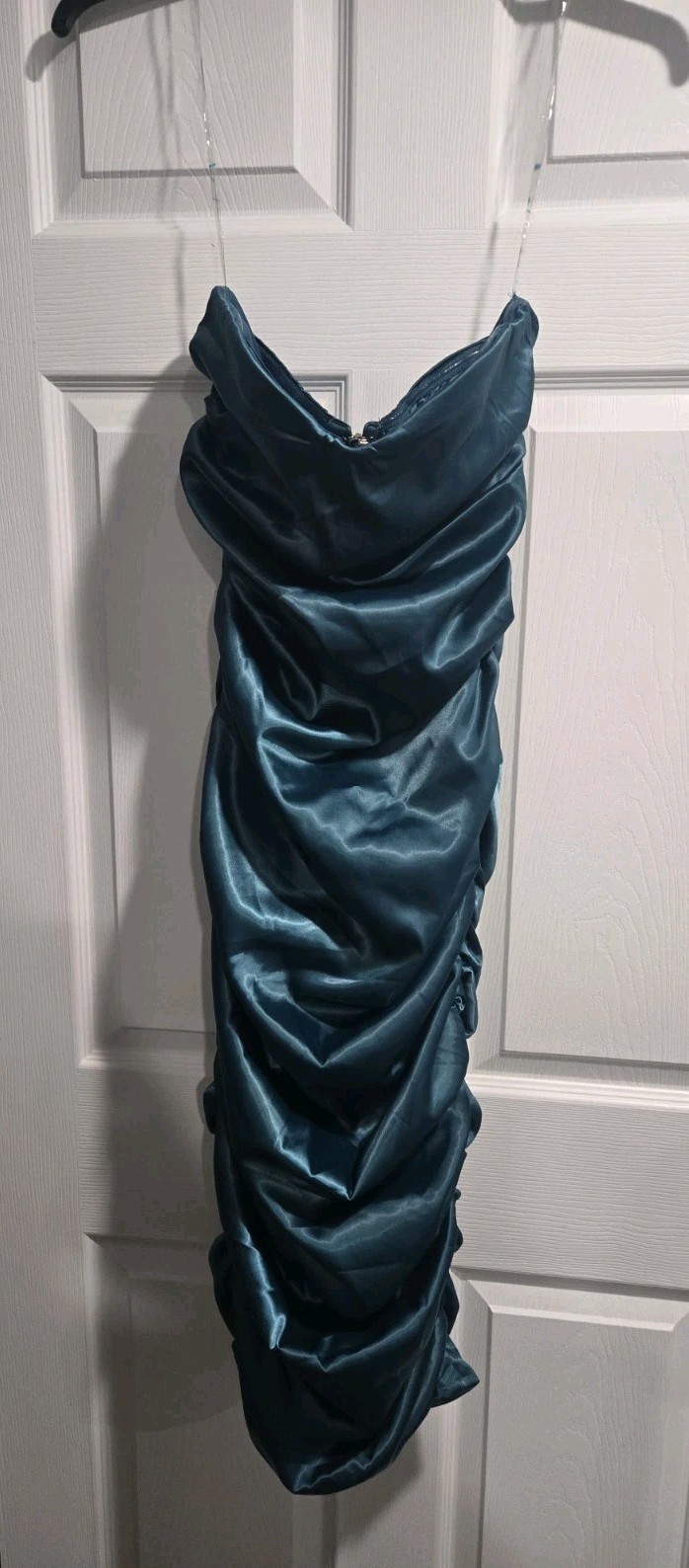 Bodycon Dress Women Blue, Size Small