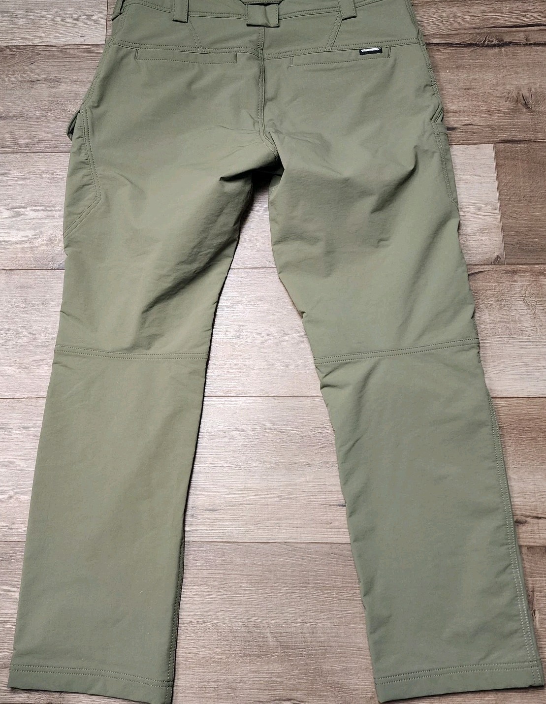 Truewerk Mens Sz 36×32 Utility Cargo T2 Werkpant Green Tactical Pants Stretch