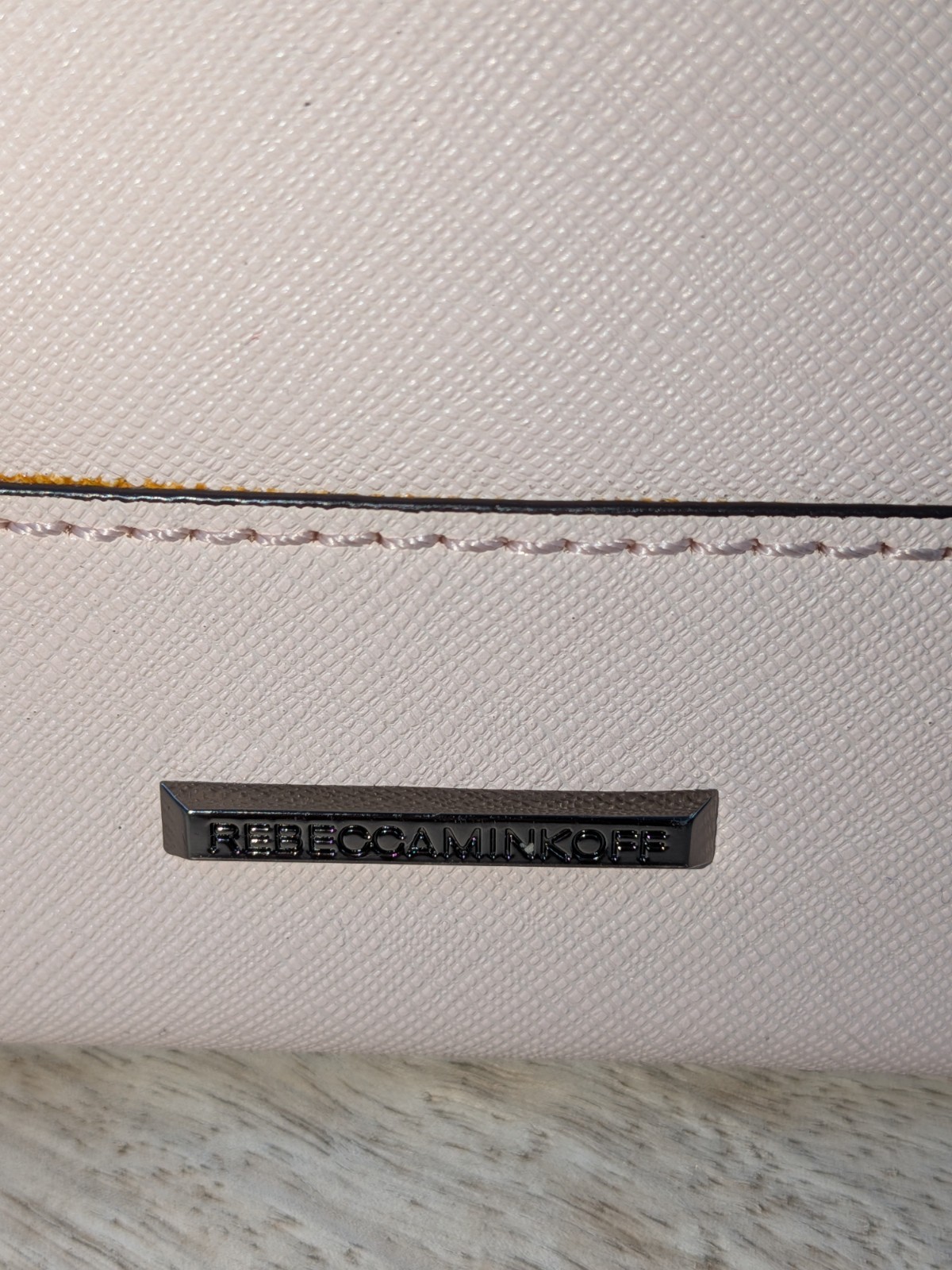 Rebecca Minkoff Leather Leo Envelope Clutch in Pink