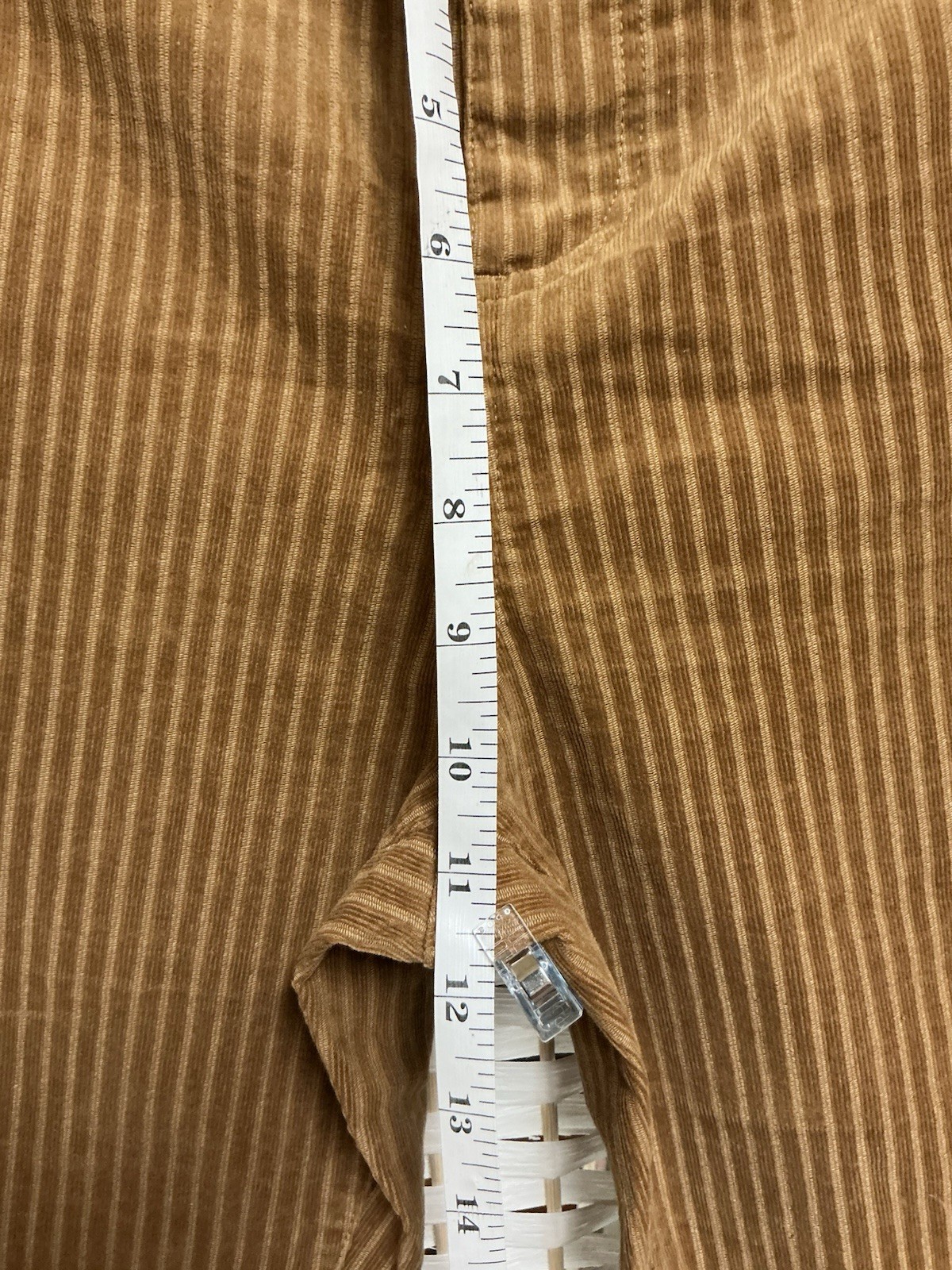 Indigo Rein Brown Striped Corduroy Skinny Jeans Juniors Size 11/29
