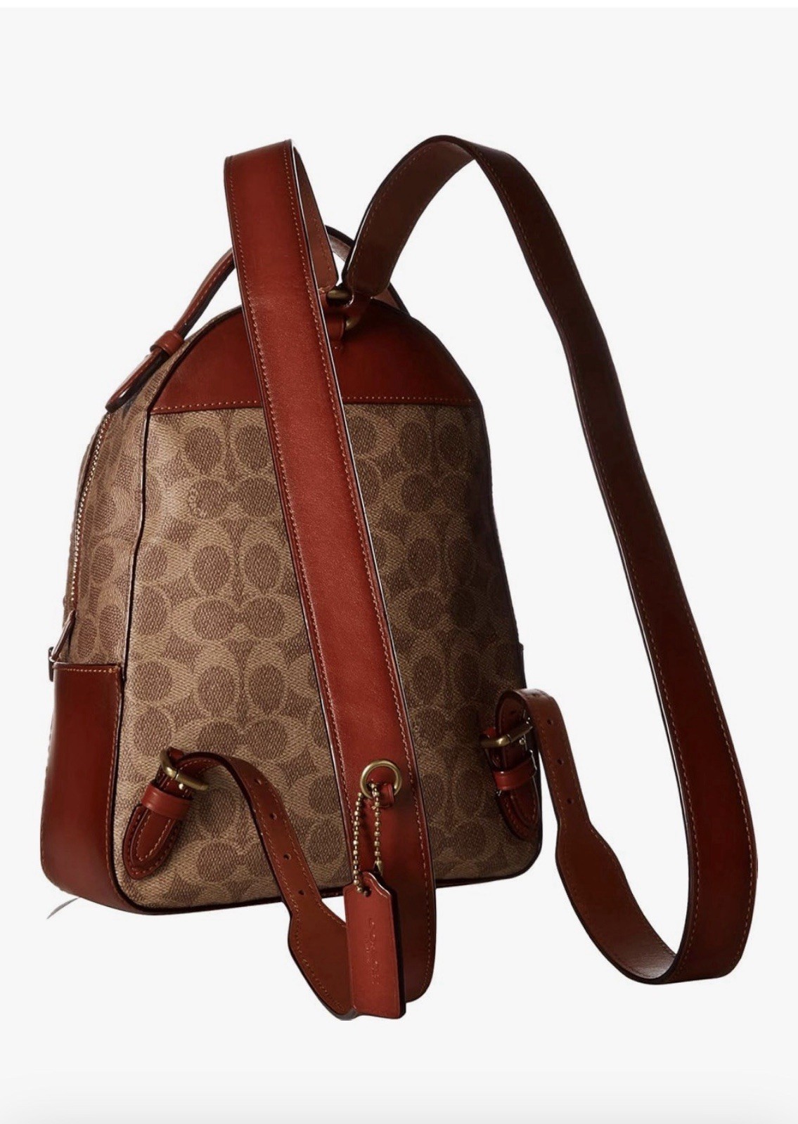 Coach Campus Backpack 23 In Signature Coated Canvas& Refined Calf Leather