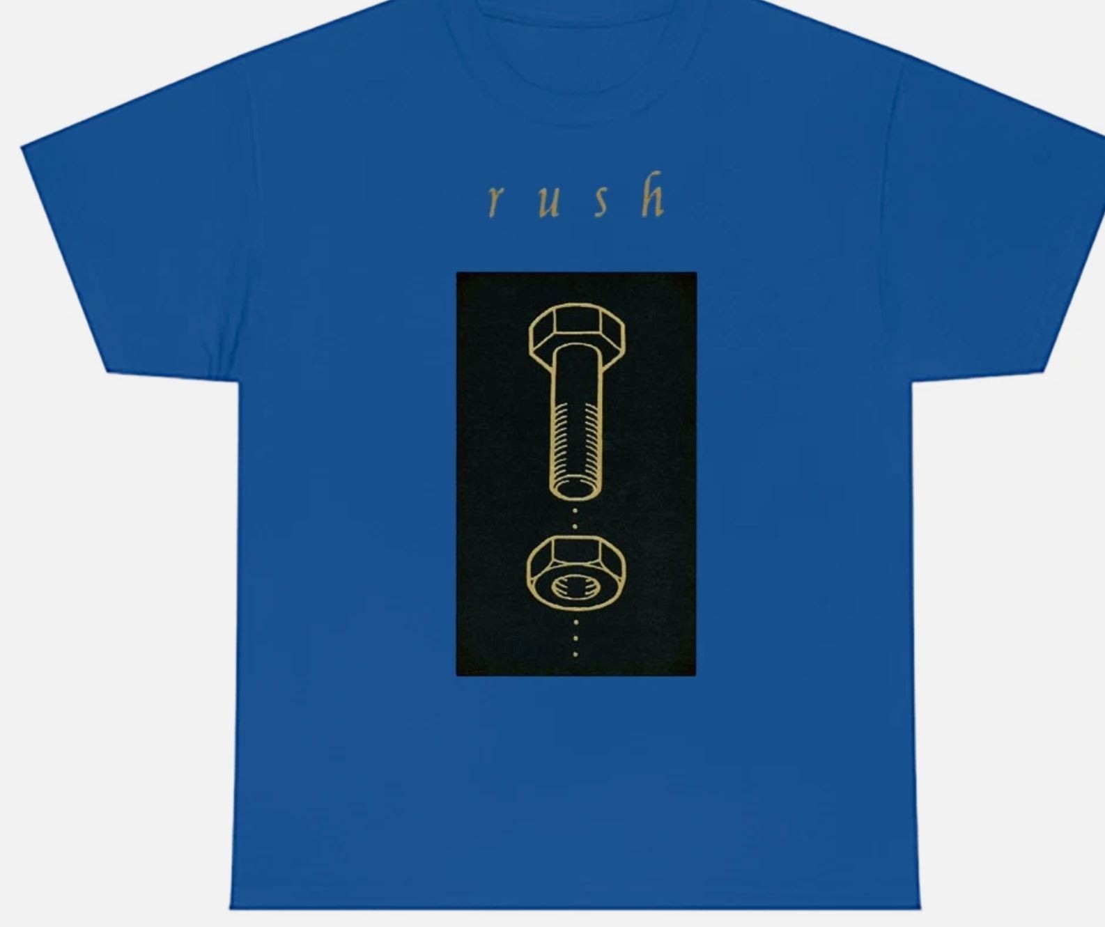 Rush band Counterparts album T-shirt blue Unisex All Sizes S-5Xl