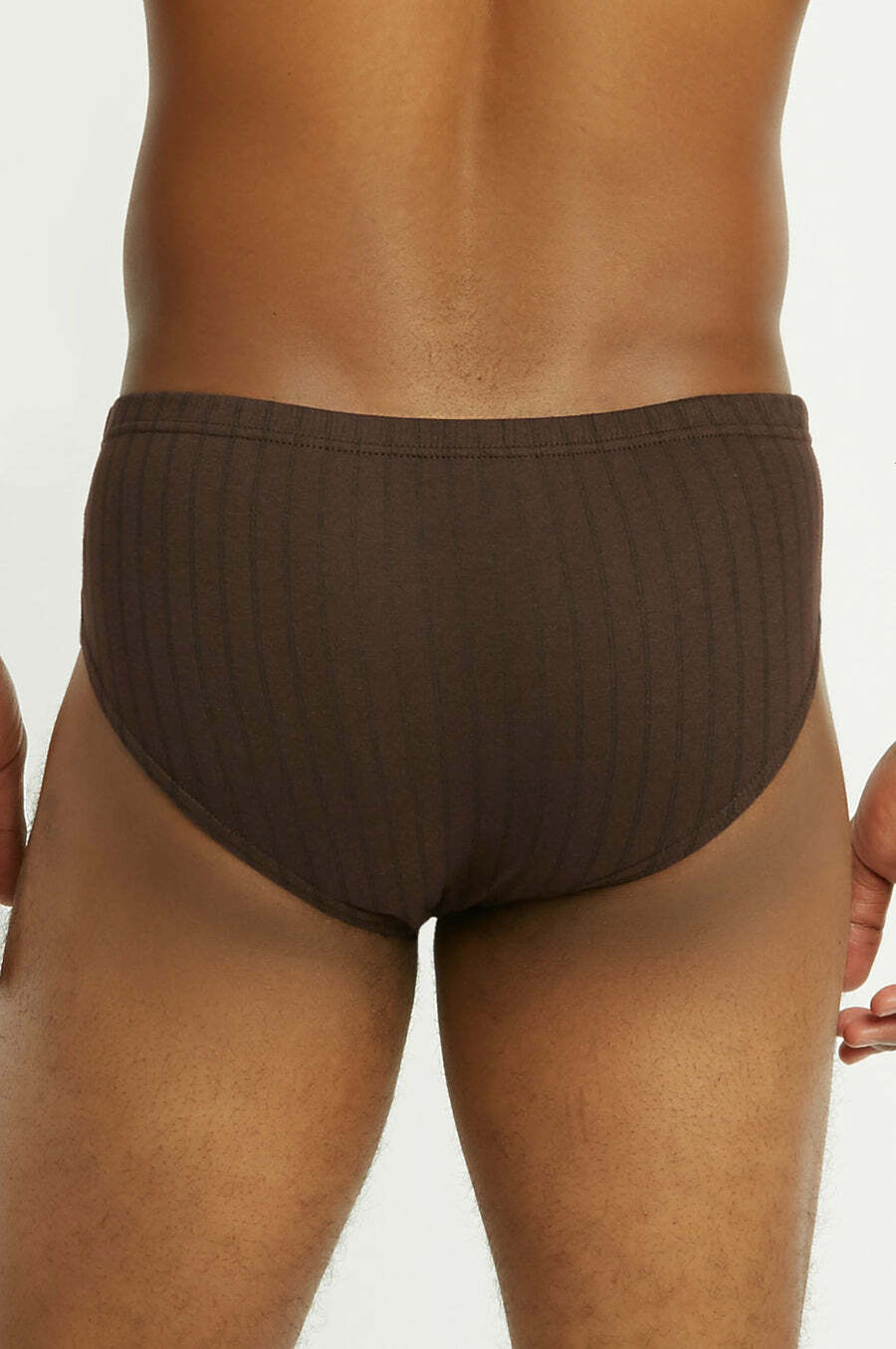 Men’s ULTRA Cotton Knocker Bikini Brief Underwear Assorted Color (6 Pack) Stripe