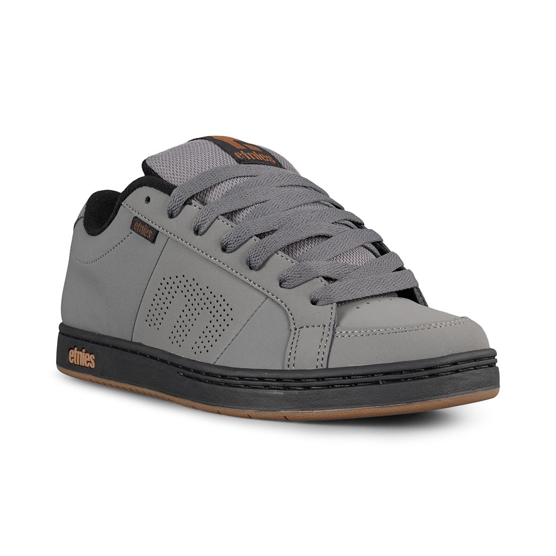 Etnies Kingpin Skate Shoes – Grey/Black/Gold