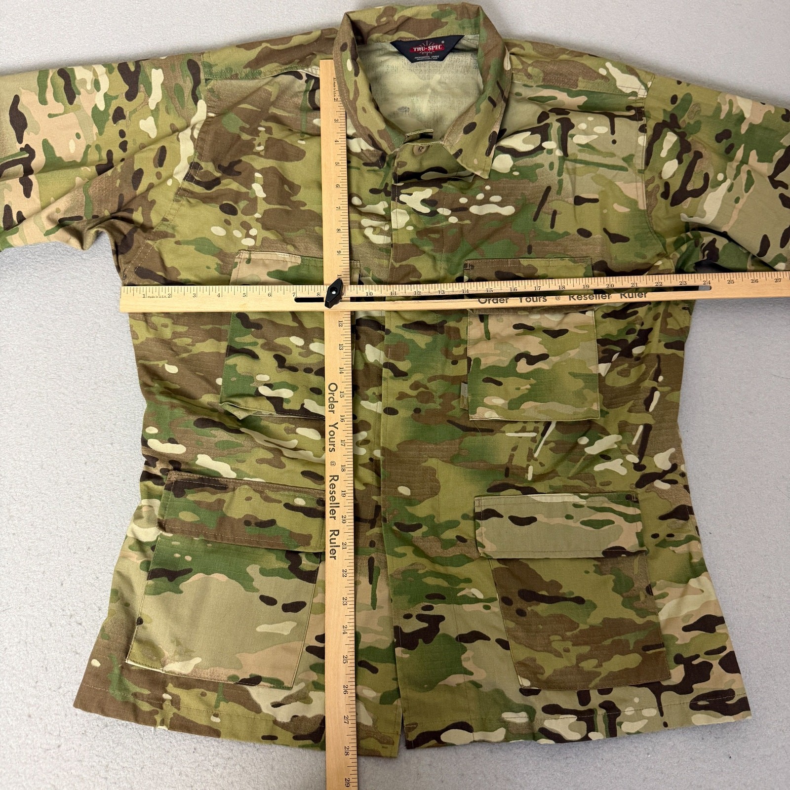 TRU-SPEC Multicam Tactical Response Uniform Shirt Camo Military Field Coat