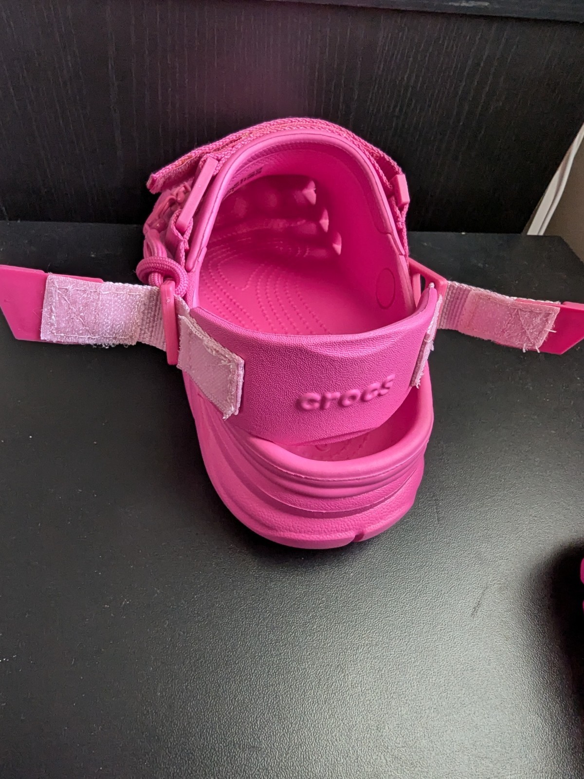 Post Malone x Crocs Duet Max Clog II Pink W6 M4 Limited Edition EUC