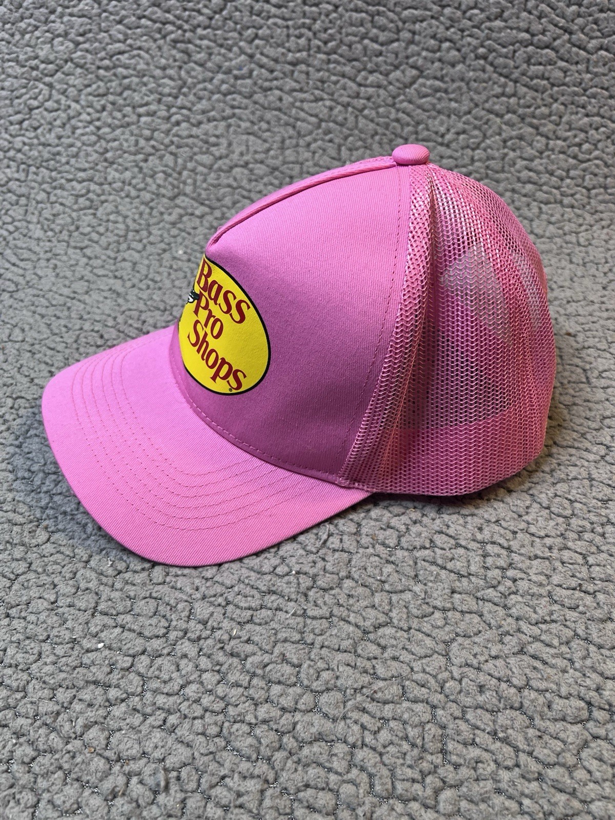 Bass Pro Shops Hot Pink Mesh Trucker Hat Unisex One Size Fit Most