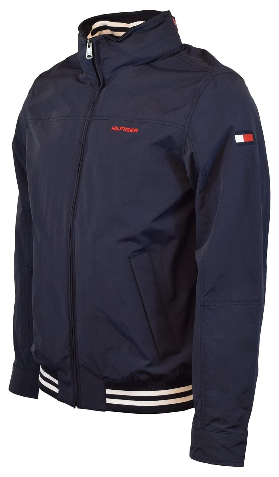 Tommy Hilfiger Men’s Water-Resistant Regatta Bomber Jacket