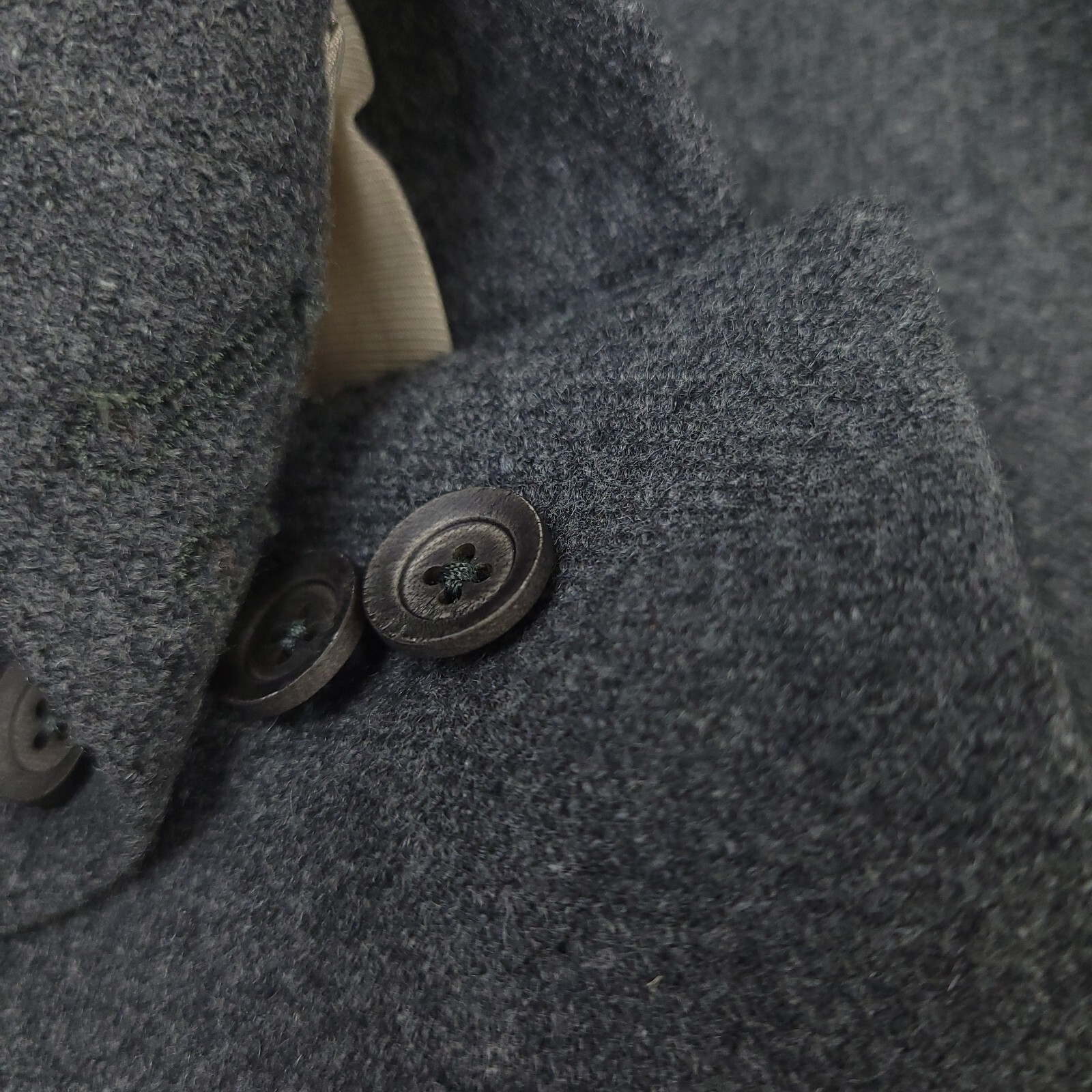 Corneliani Weekender Jacket Size (Italy 52R) US 42R Cashmere Slim Fit Gray Mens