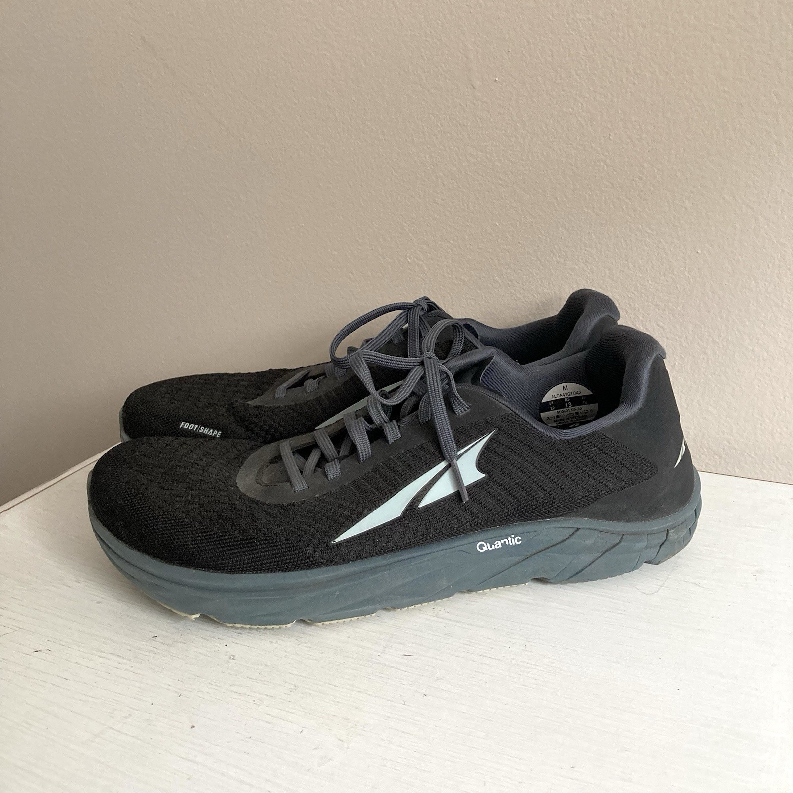 Altra Torin 4.5 Mens Running Shoes Black Gray Size 13 Trail Road Training