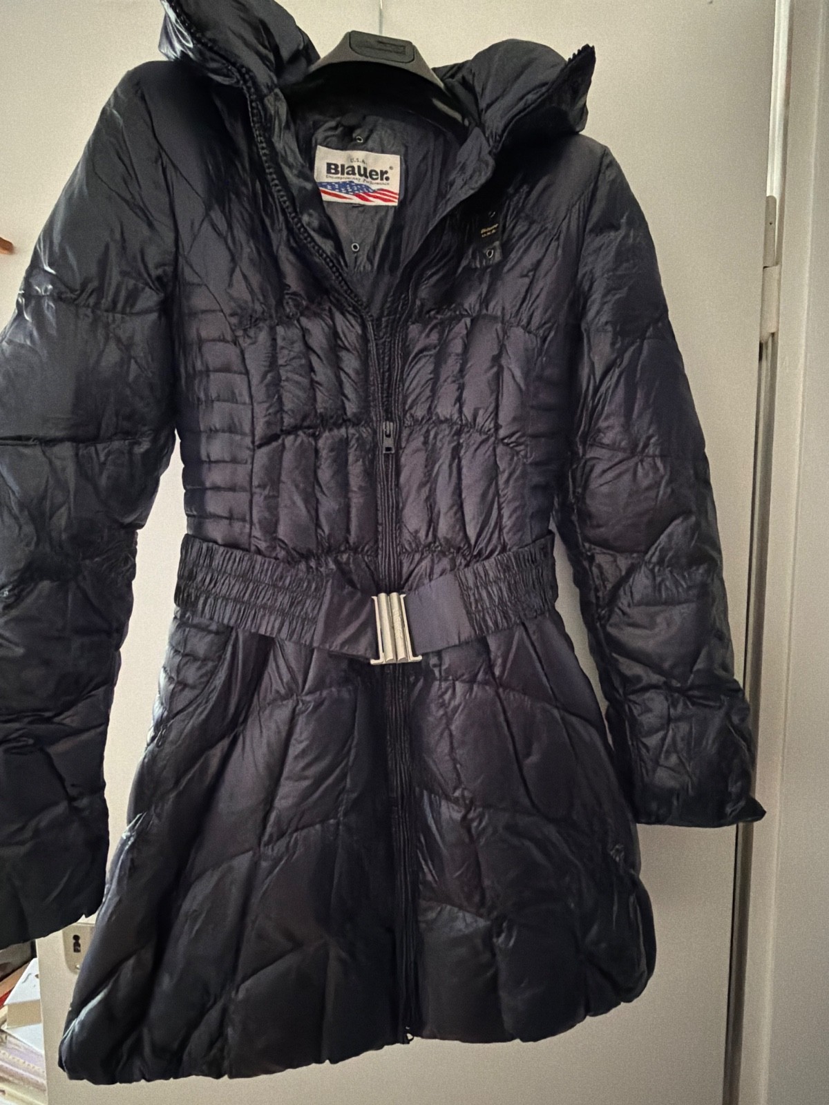 blue usa jacket women M