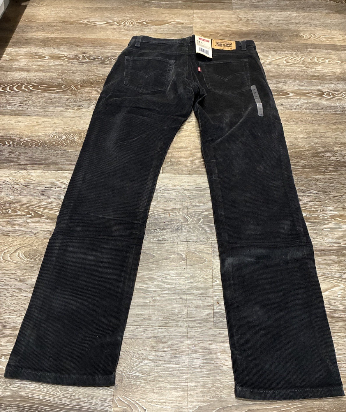 NWT Levi’s 511 Slim Corduroy Pants Boys 18 Reg 29×29 Graphite Pants
