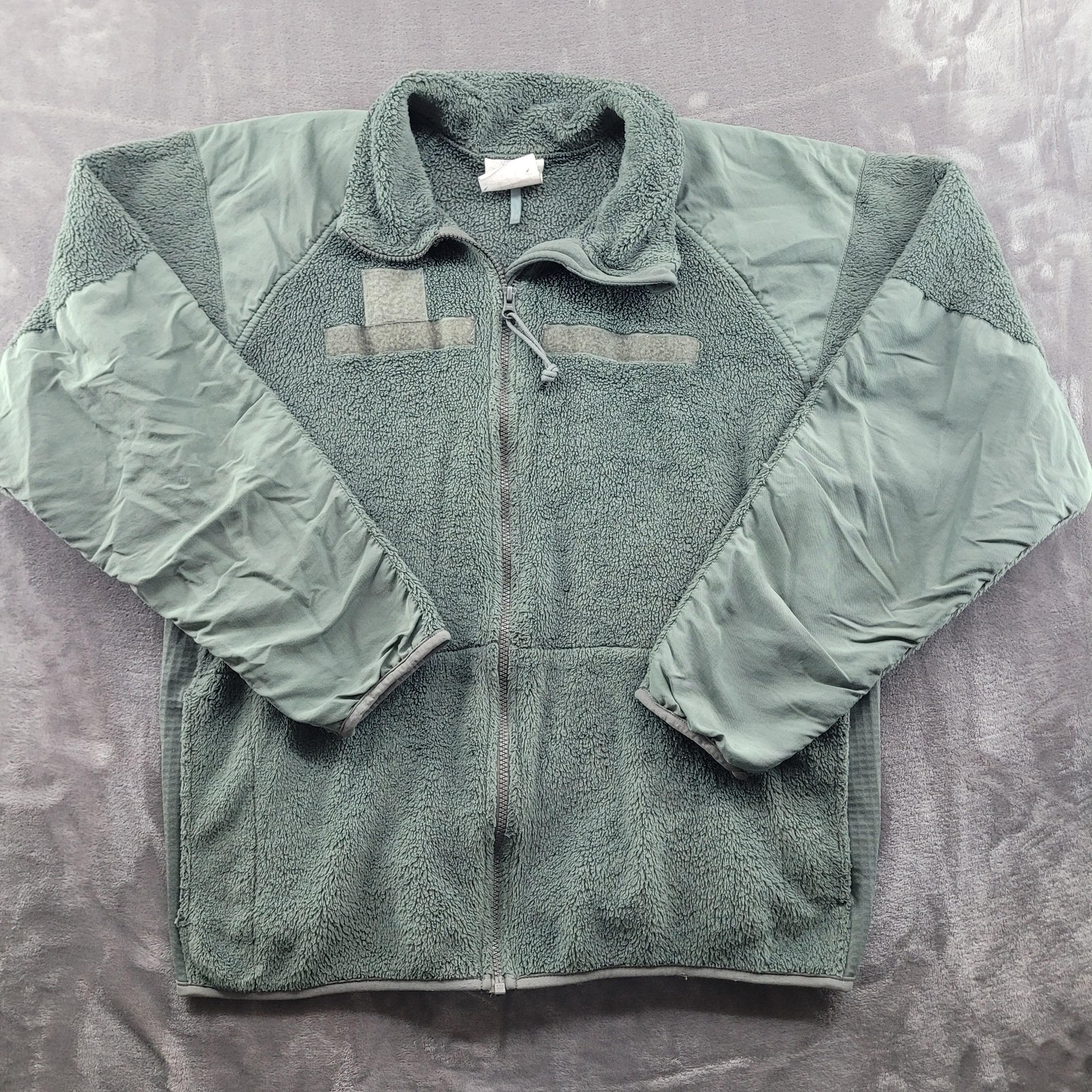 US Army Jacket Mens L Green Fleece Cold Weather GEN III ECWCS Tactical