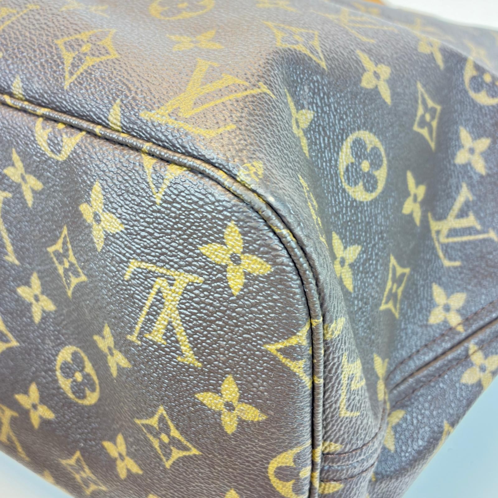 LOUIS VUITTON Neverfull MM Tote Bag M40156 Monogram canvas Brown