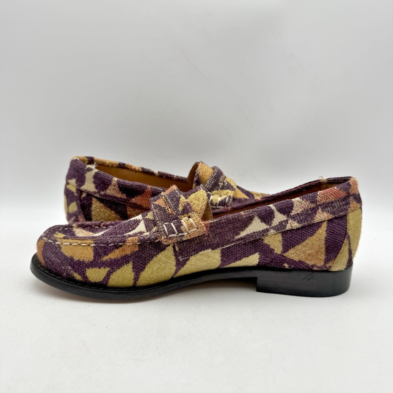 RE/DONE Womens 90s Pop-Print Loafers EU 35 US 5 Multi-color EUC