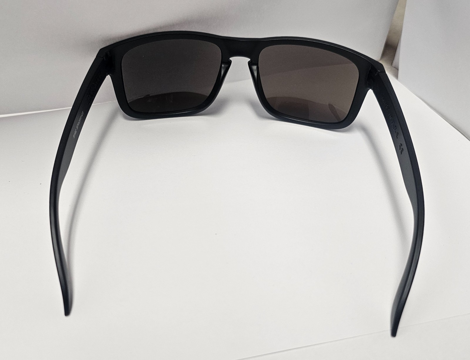 Holbrook Style Black Frames with Dark Blue UV400 Lens Sunglasses