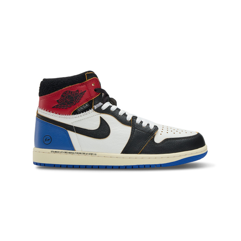 Fragment Design x Union LA x Air Jordan 1 Retro OG High Varsity Red Sport Royal