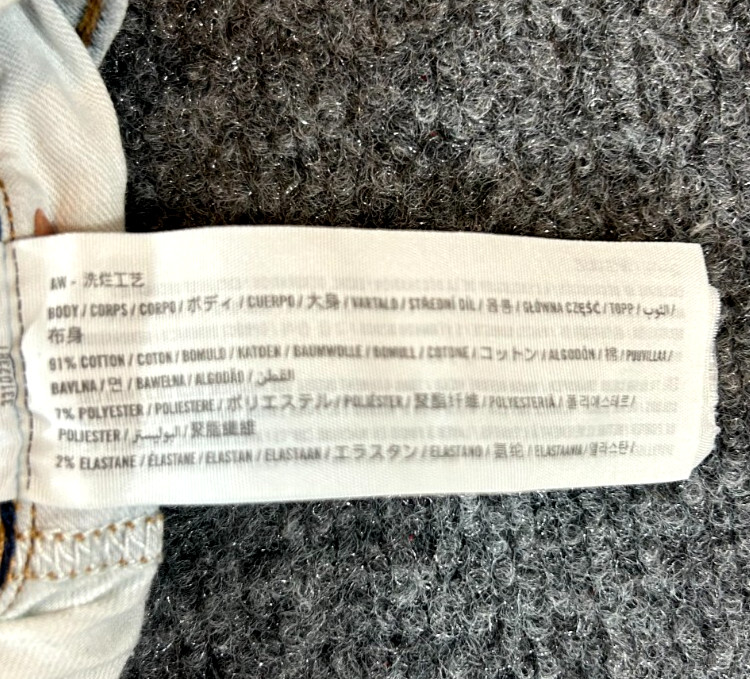 Hollister Man Size W 29 L 30 Straight Cotton Jeans