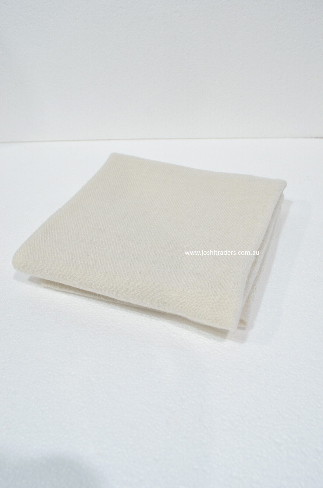 White Cashmere Scarf Shawl Stole Wrap Throw 100% Pashmina Nepalese Handmade