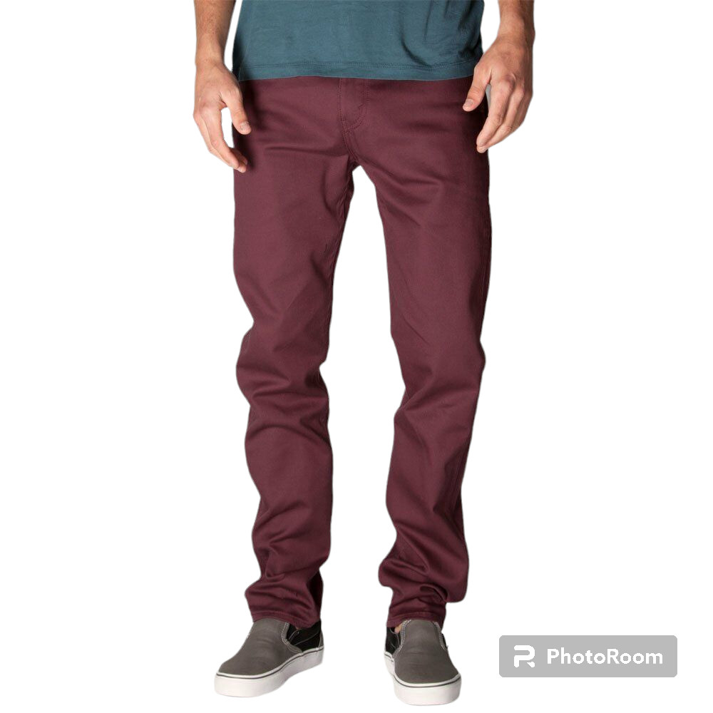 Levi’s Men’s 508 Line 8 Regular Taper Fit Jeans Wine 30W x 30L 885080044